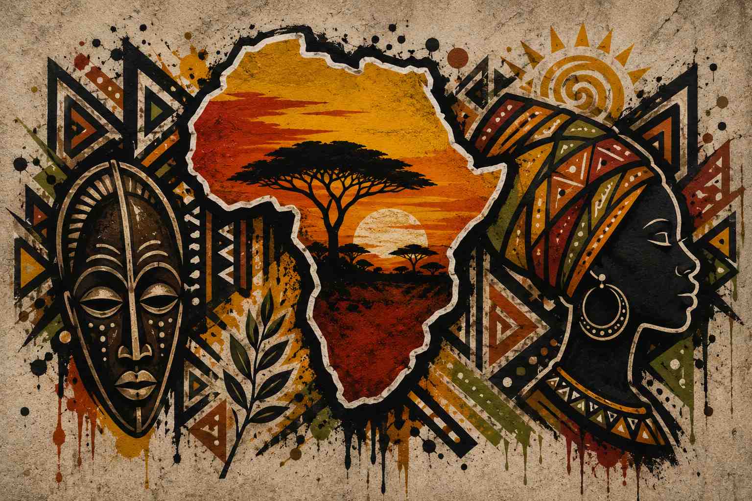 Tags du Bénin - Au paradis