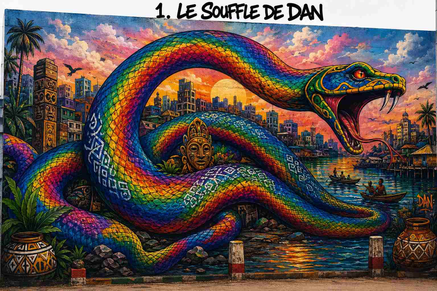 Tags du Bénin - Au paradis