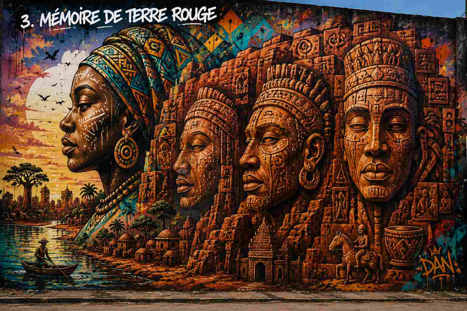 Tags du Bénin - Au paradis