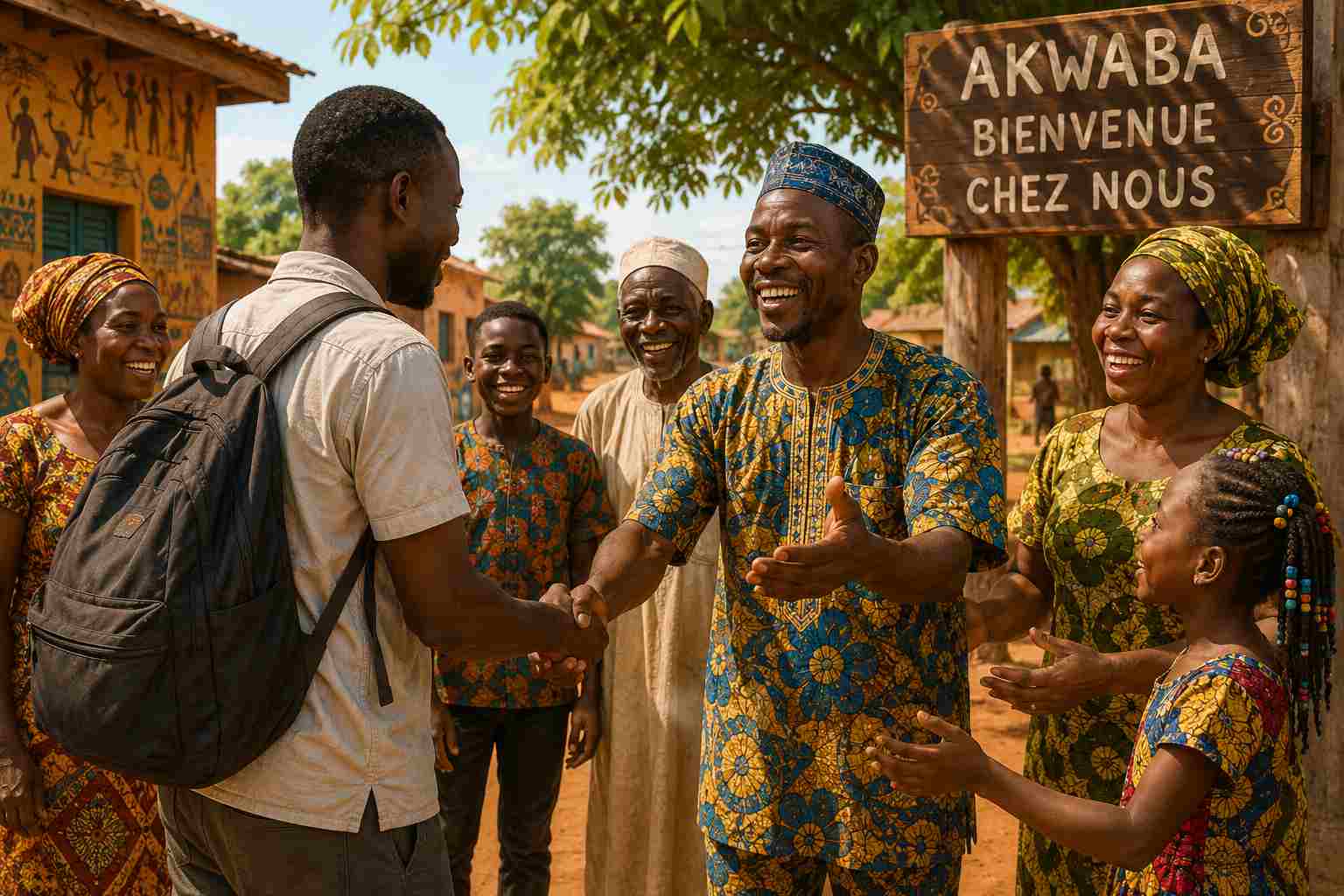 Accueil chaleureux au Bénin
