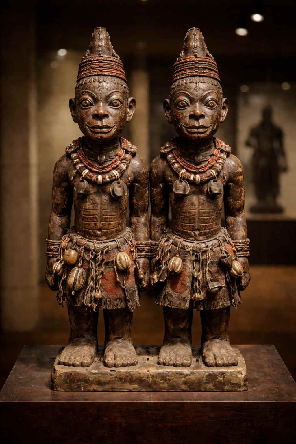 Jumeaux Hèviosso en bois
