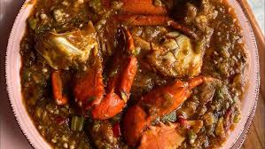 Crabes en sauce béninoise