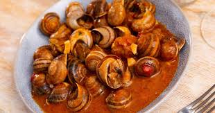 Escargots en sauce au Bénin