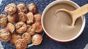 Maïs bouilli avec noix de coco