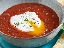Sauce aux œufs et tomate