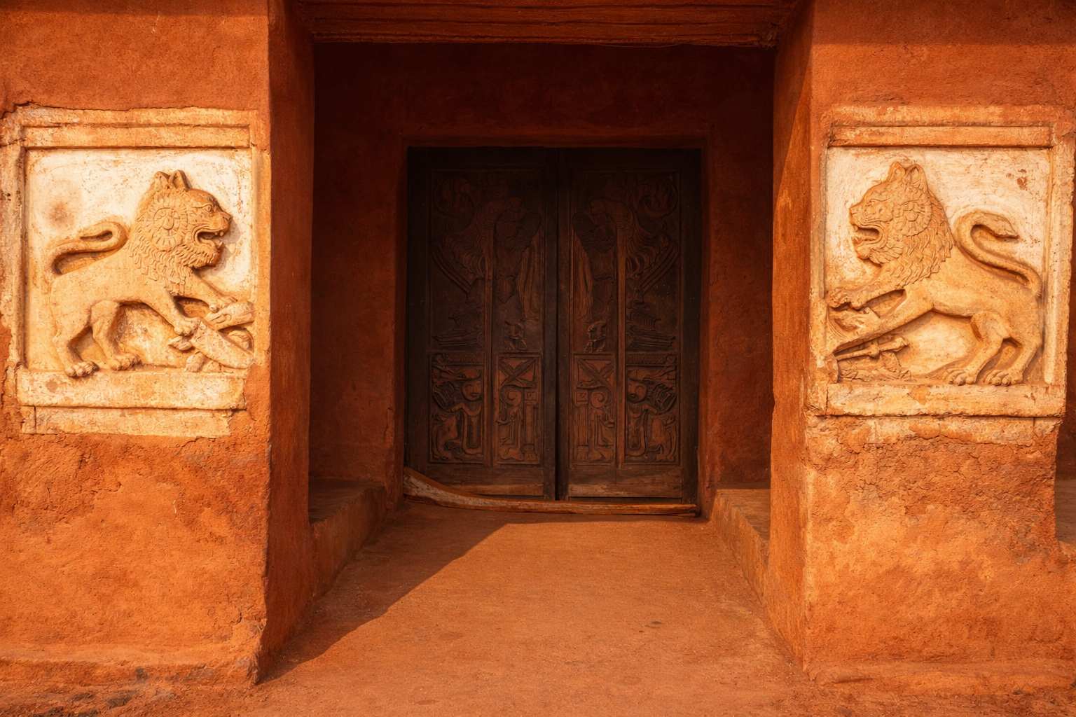 Évocation de la vie de cour royale à Abomey