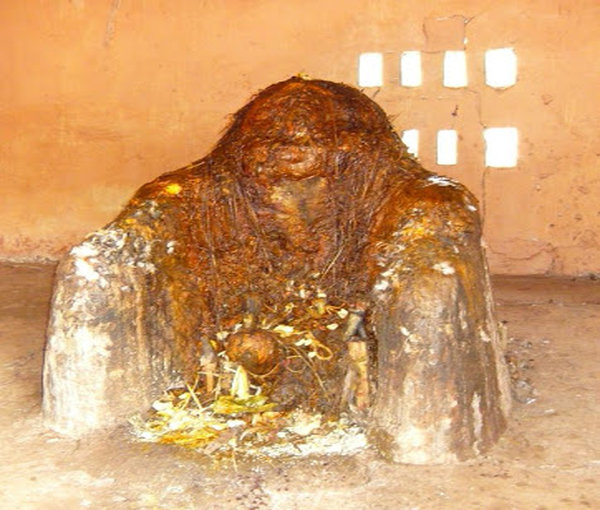 Représentation traditionnelle de Legba