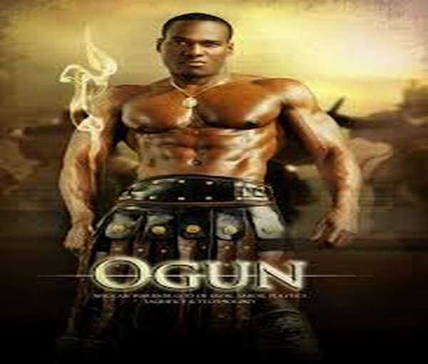 Représentation du vodoun Gu ou Ogun